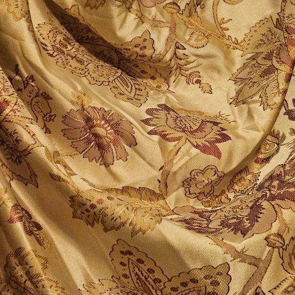 RARE CROSCILL OLIMPIA FLORAL FLOWER 110"x17" PRIMA VALANCE WINDOW TREATMENT - Picture 11 of 14